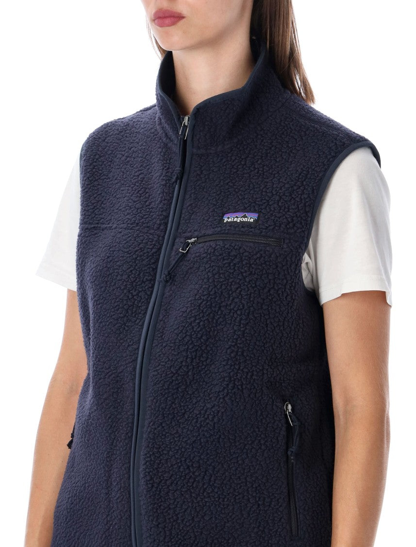 Patagonia Retro Pile Brushed Recycled Polyester Fleece Vest