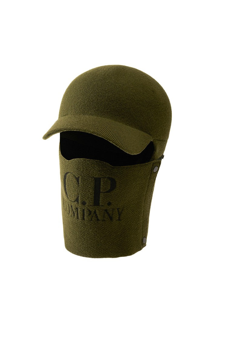 C.P. Company Merino Wool Beanie With Logo