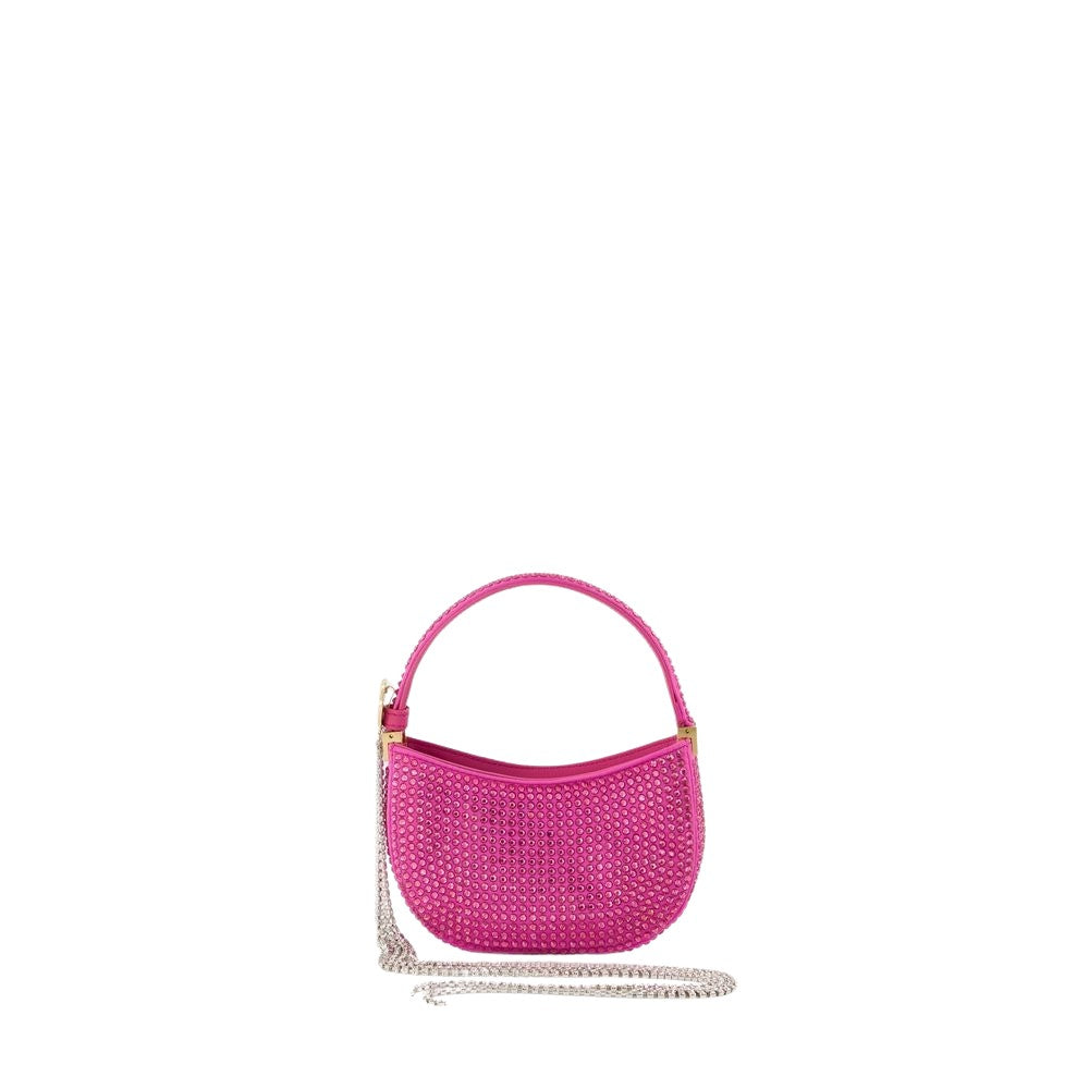 Magda Butrym Micro Vesna Hobo Bag - Pink - Strass