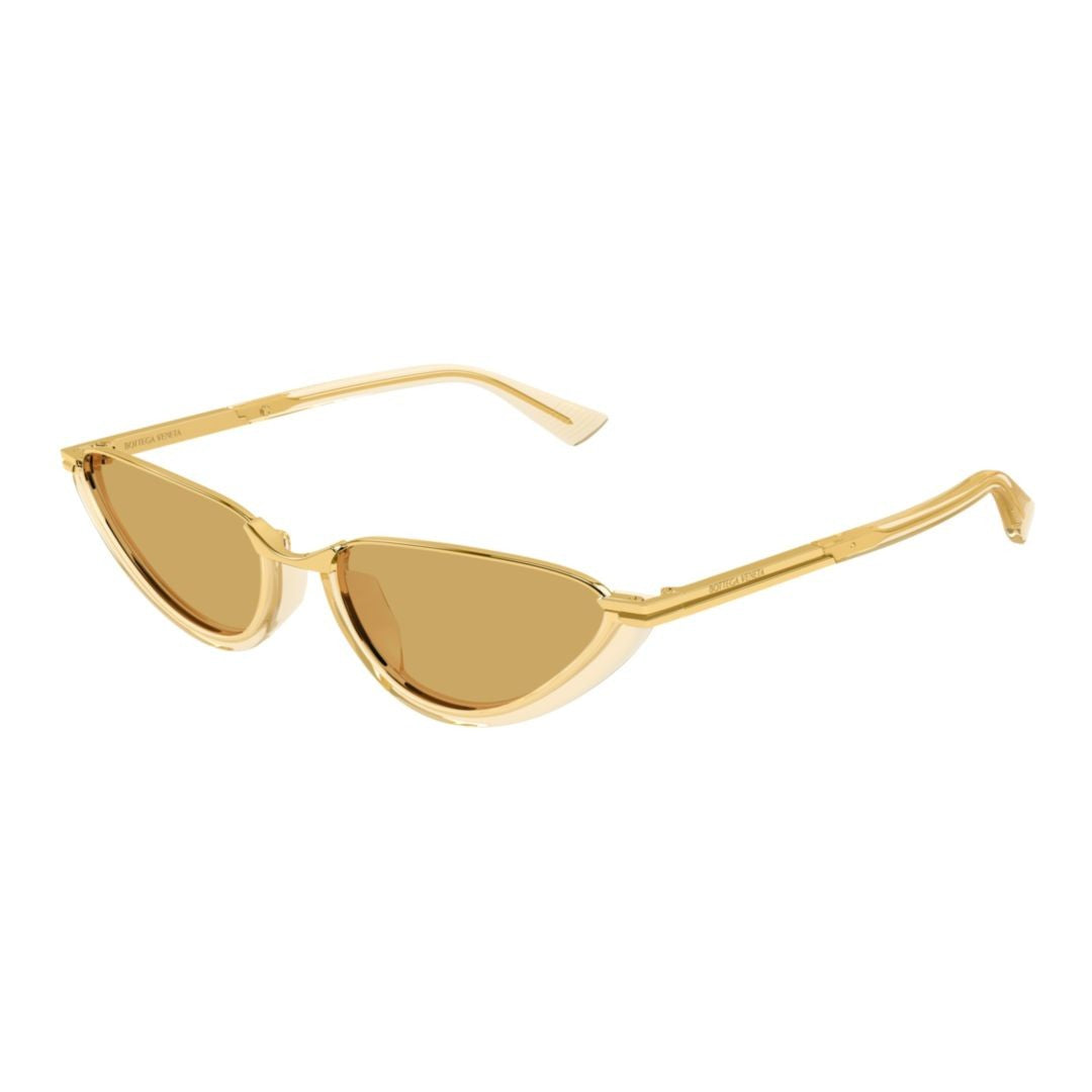 Bottega Veneta Cat-Eye Sunglasses With Translucent Acetate Frames