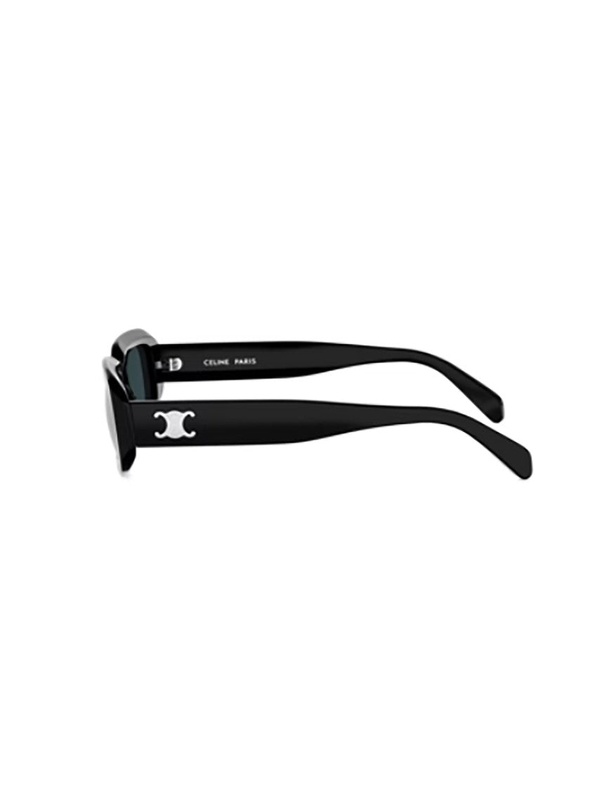 Celine Black Cl40335i Sleek Rectangular Sunglasses