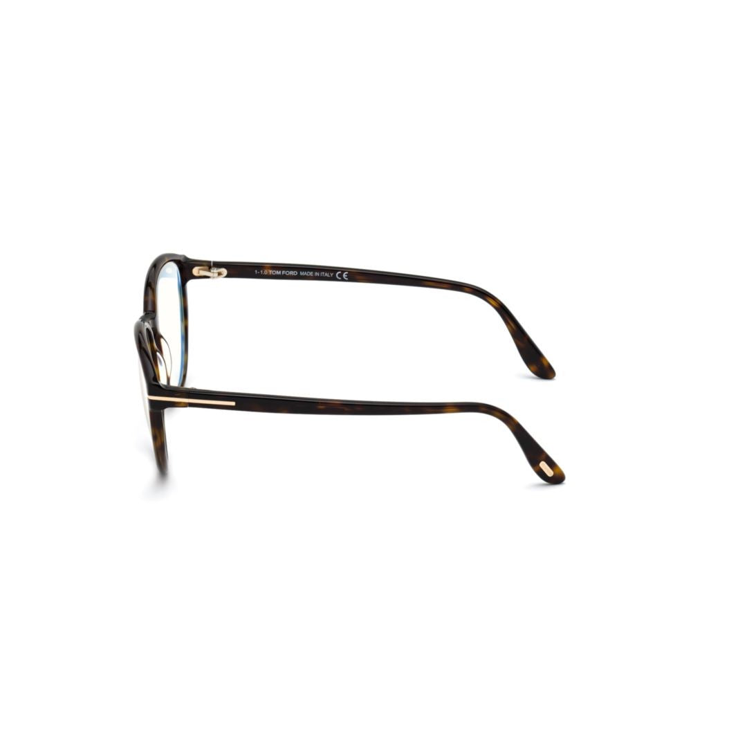 Tom Ford Ft5706-B 55052 Classic Round Tortoiseshell Sunglasses