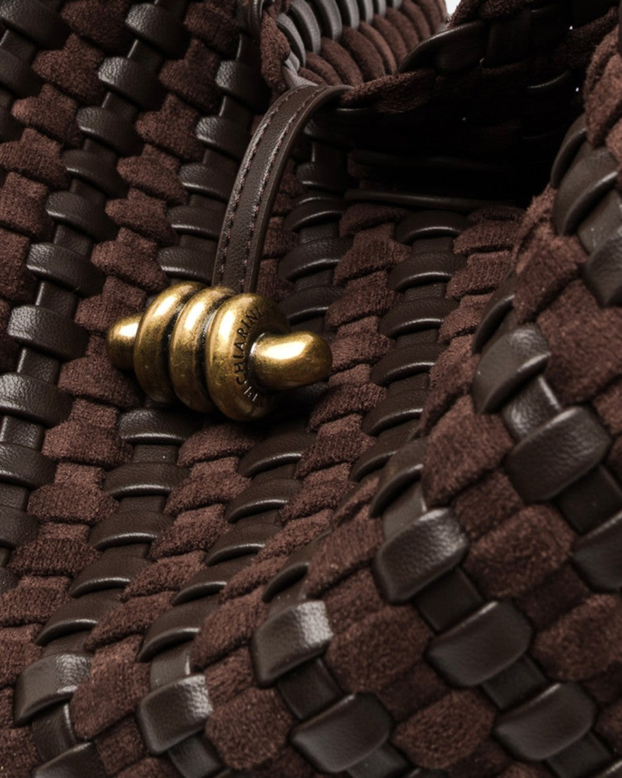 Gianni Chiarini Aurelie Woven Leather Handbag