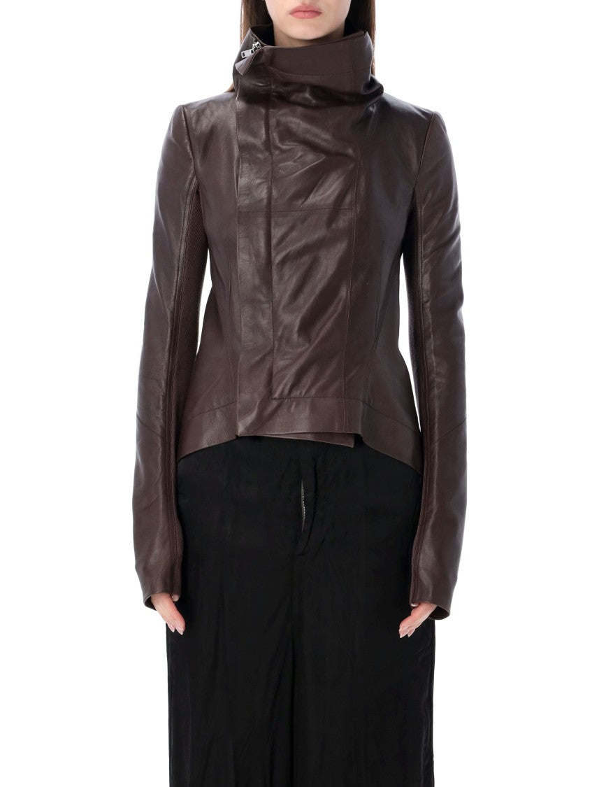 Rick Owens Naska Leather Biker Jacket