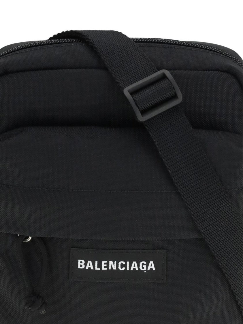 Balenciaga Compact Crossbody Pouch With Adjustable Strap