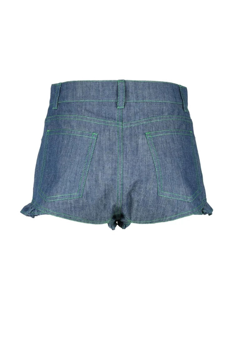 Vivetta Vivetta Cotton Shorts - Blue