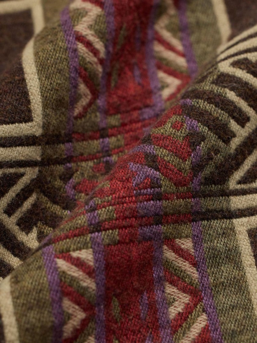 Polo Ralph Lauren Vintage Blanket-Style Jacquard Cotton Jacket