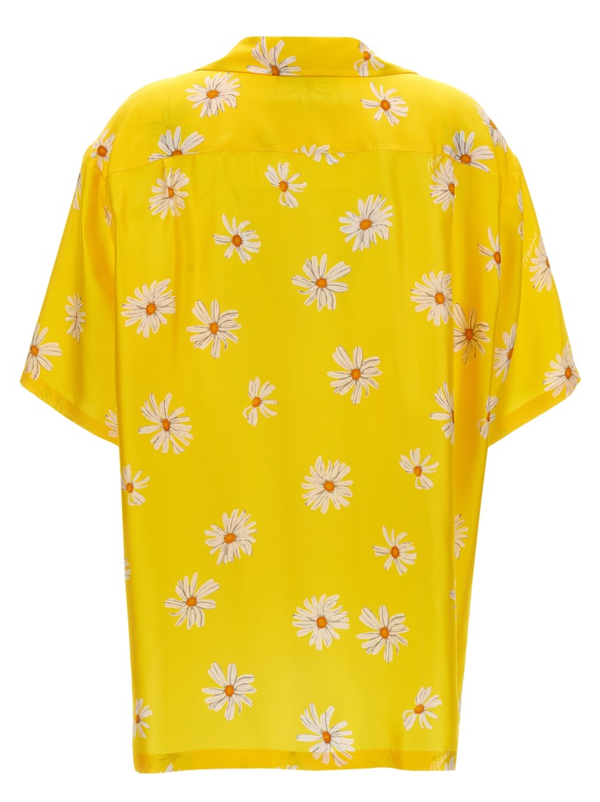 Moschino Margherite' Print Silk Shirt