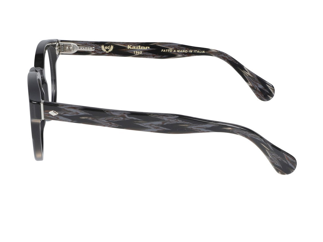 Kador Jolly Special-1431 Marbled Classic Round Eyeglasses