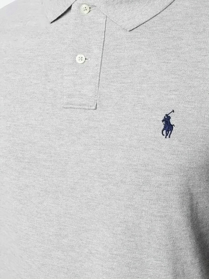 Polo Ralph Lauren Short-Sleeve Polo Shirt With Ribbed Collar And Embroidered Logo