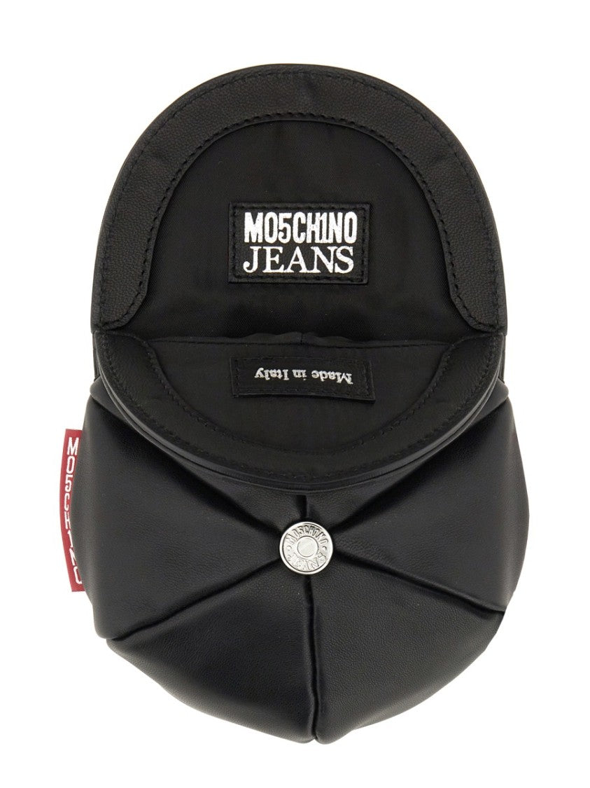 Moschino Pleated Mini Bag With Adjustable Chain Strap