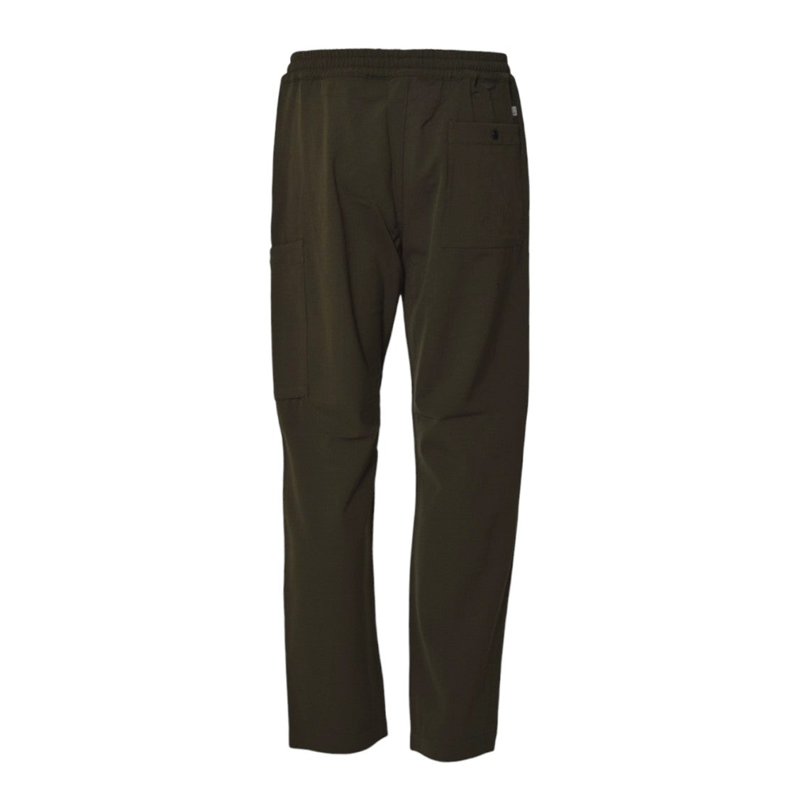 C.P. Company Straight-Leg Trousers With Elastic Waistband And Cargo Pocket