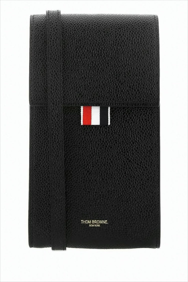Thom Browne Textured Calf Leather Crossbody Bag