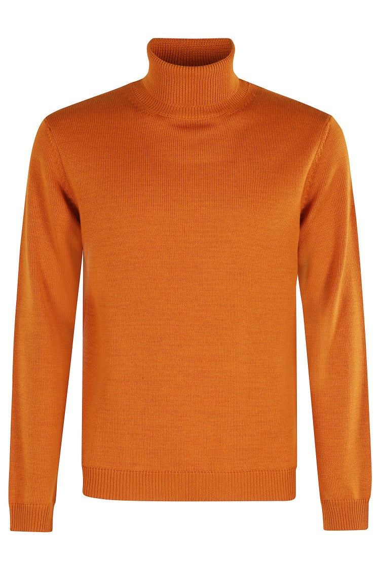 Roberto Collina High Neck Merino Wool Turtleneck Sweater