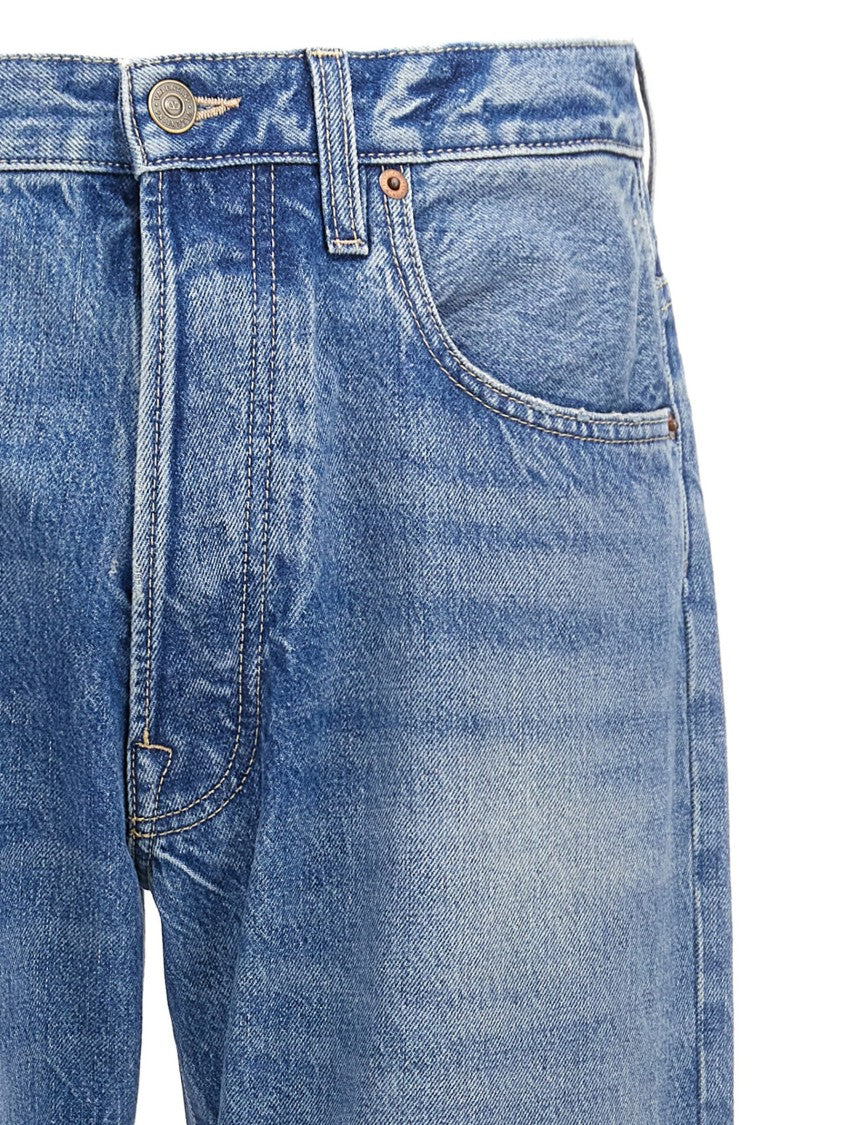 Valentino Garavani Vintage Wash High-Waist Denim Jeans