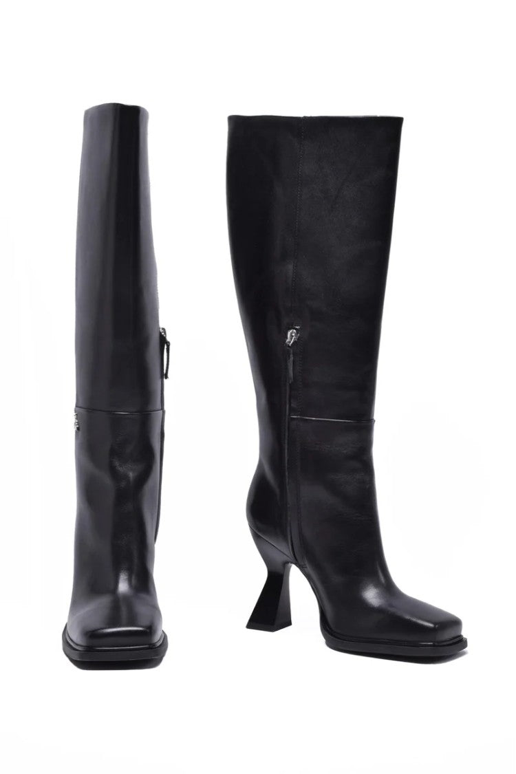 Patrizia Pepe Boots 10Cm Heel - Black