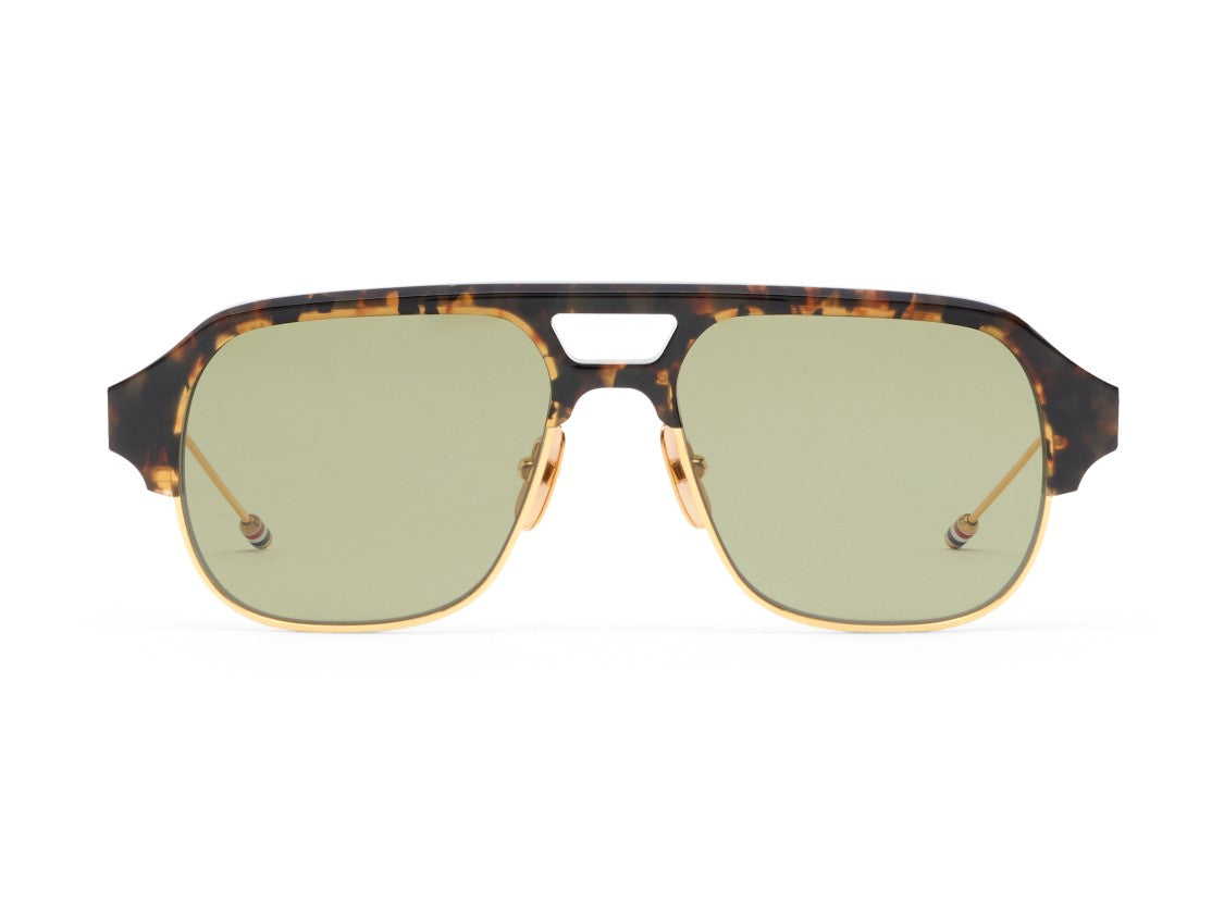Thom Browne Tortoiseshell Ues954a Geometric Sunglasses