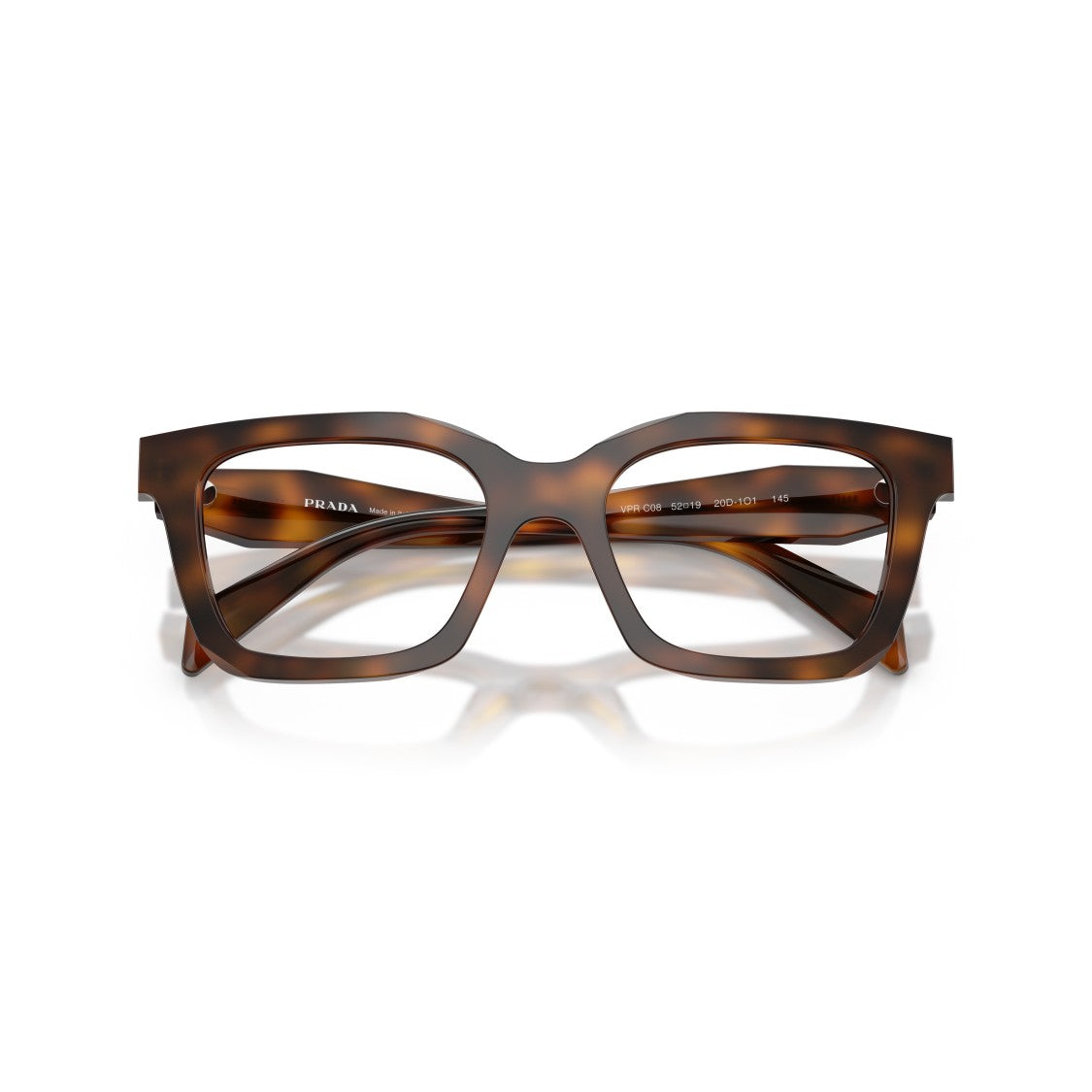 Prada 0Pr C08v Oversized Square Tortoiseshell Sunglasses