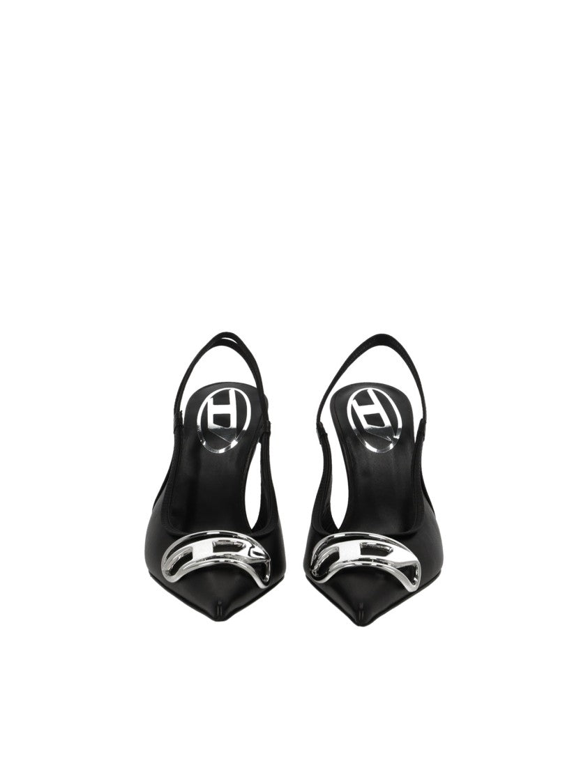 Diesel Venus D-Venus Metallic Slingback Pumps