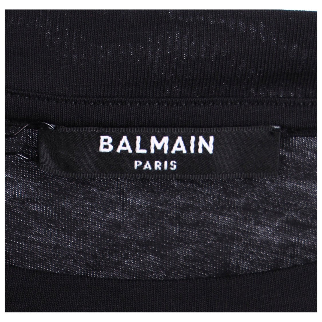 Balmain Relaxed-Fit Cotton Crop Top With Logo Detail