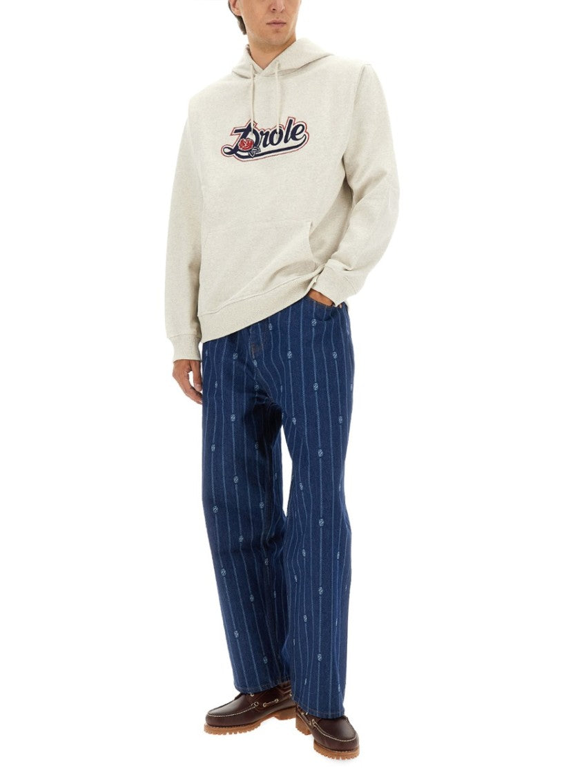 Drôle De Monsieur "Drôle Rose" Sweatshirt