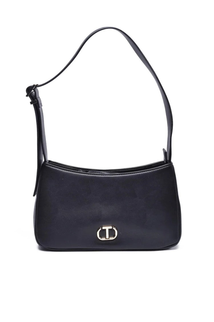 Twin-Set Shoulder Bag - Black