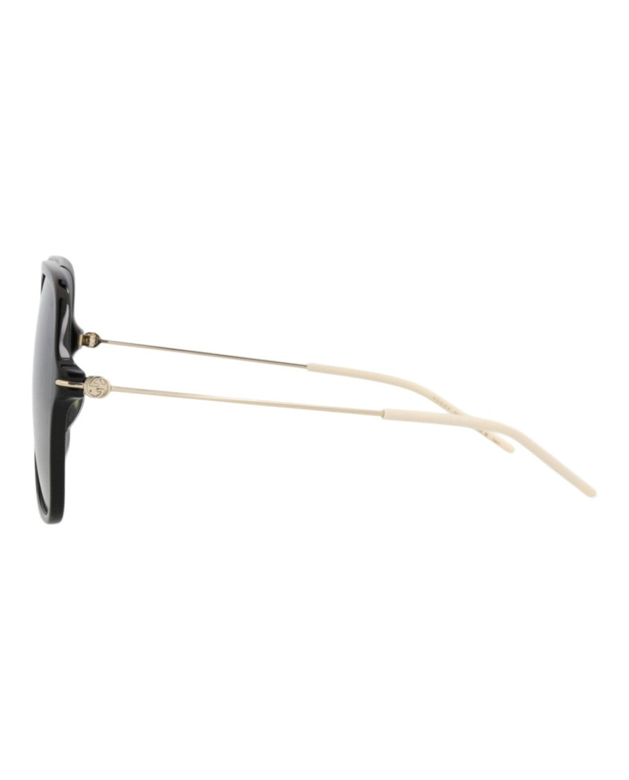 Gucci Square-Frame Recycled Acetate Sunglasses
