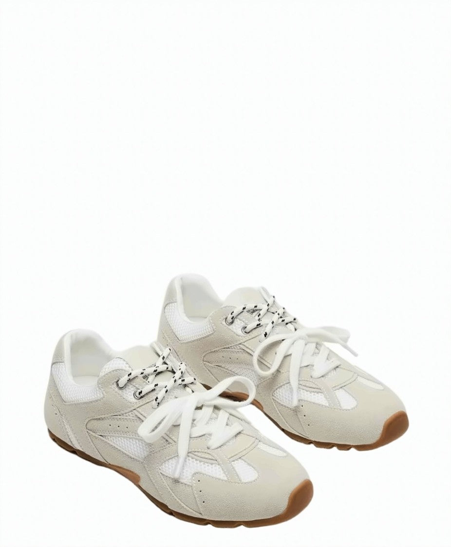 Steve Madden Asiel Double Lacing Rubber Sole Sneakers