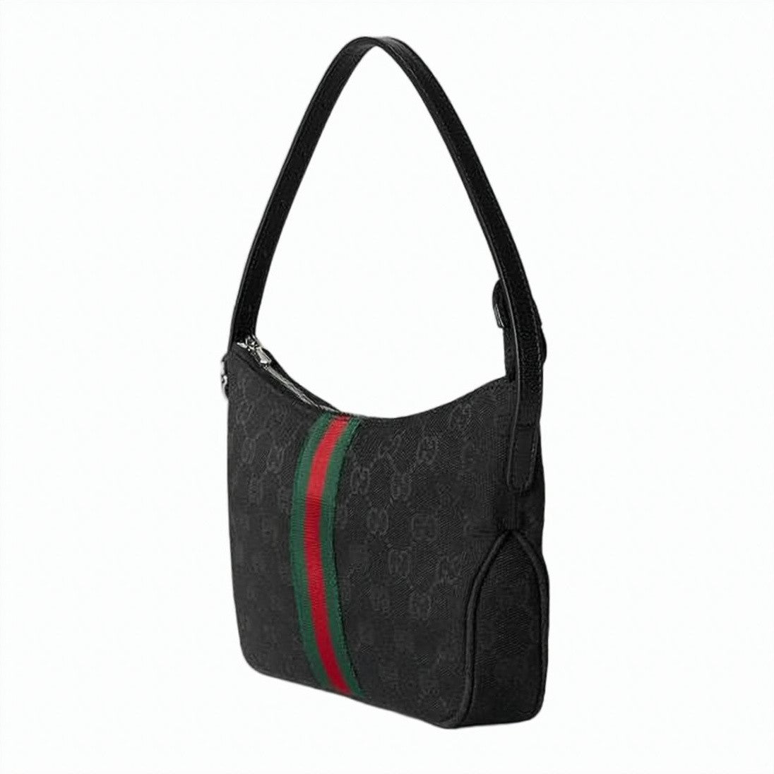 Gucci Textured Fabric Shoulder Bag