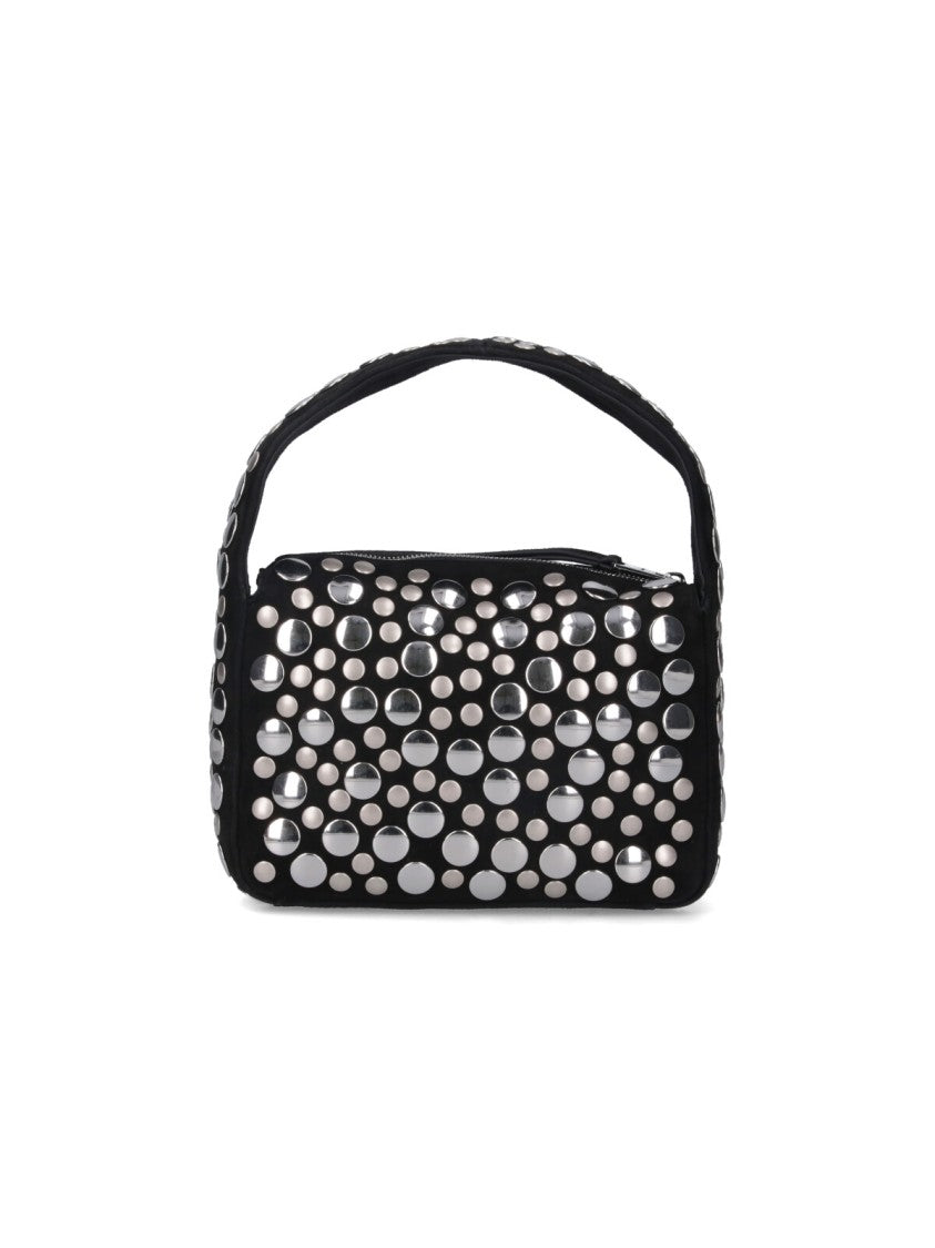 Khaite "Elena" Small Studded Bag Black
