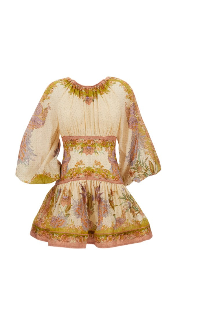 Zimmermann Cotton-Silk Indra Mini Dress