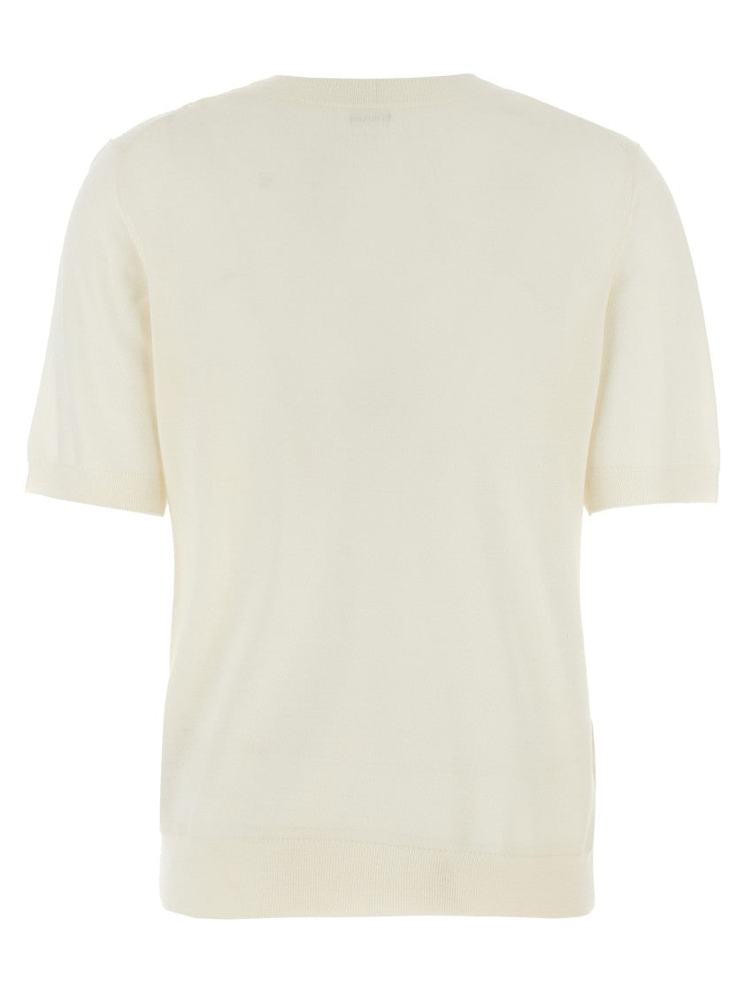 P.A.R.O.S.H. Lightweight Wool Blend Crewneck Sweater