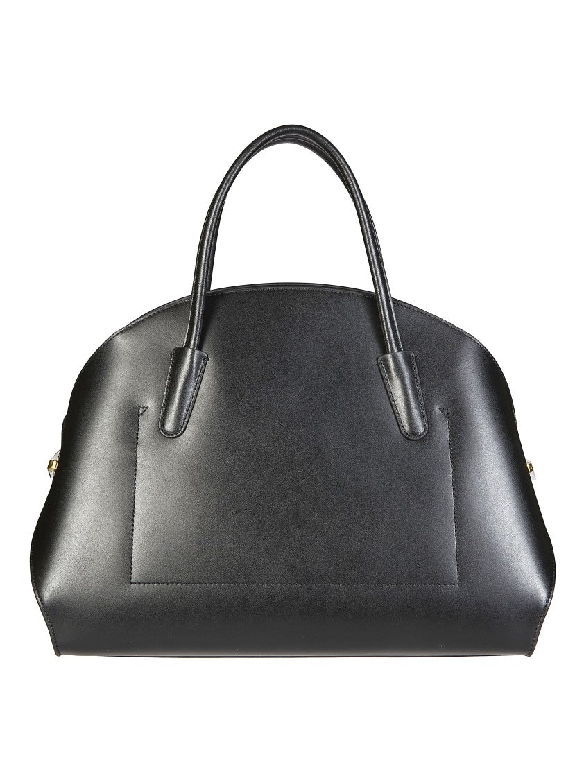 Coccinelle Black Tylde Calf Structured Handbag