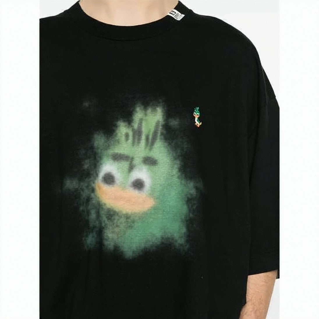Maison Mihara Yasuhiro Oversized Short-Sleeve T-Shirt With Cartoon Graphic