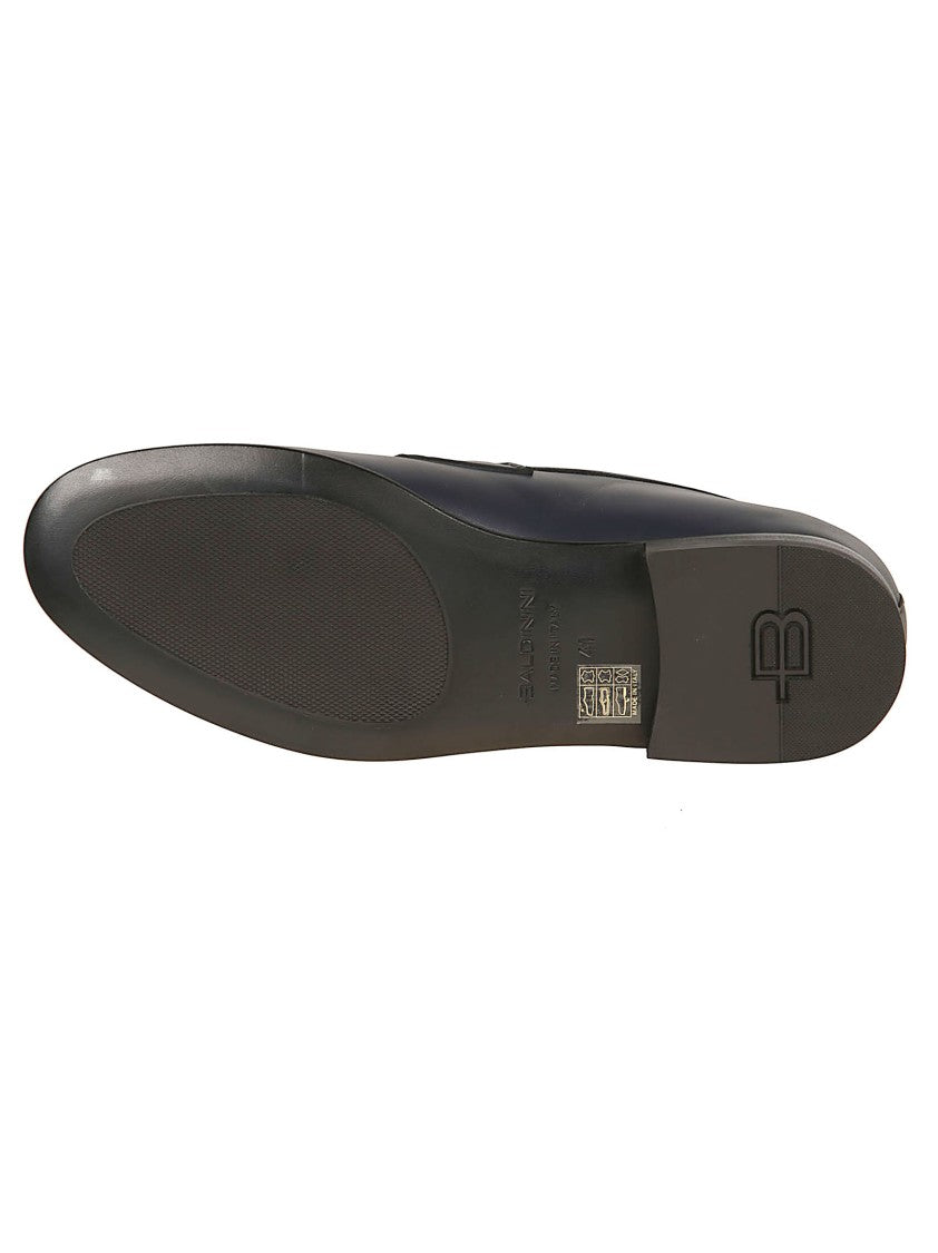 Baldinini Nappa Leather Penny Strap Loafers