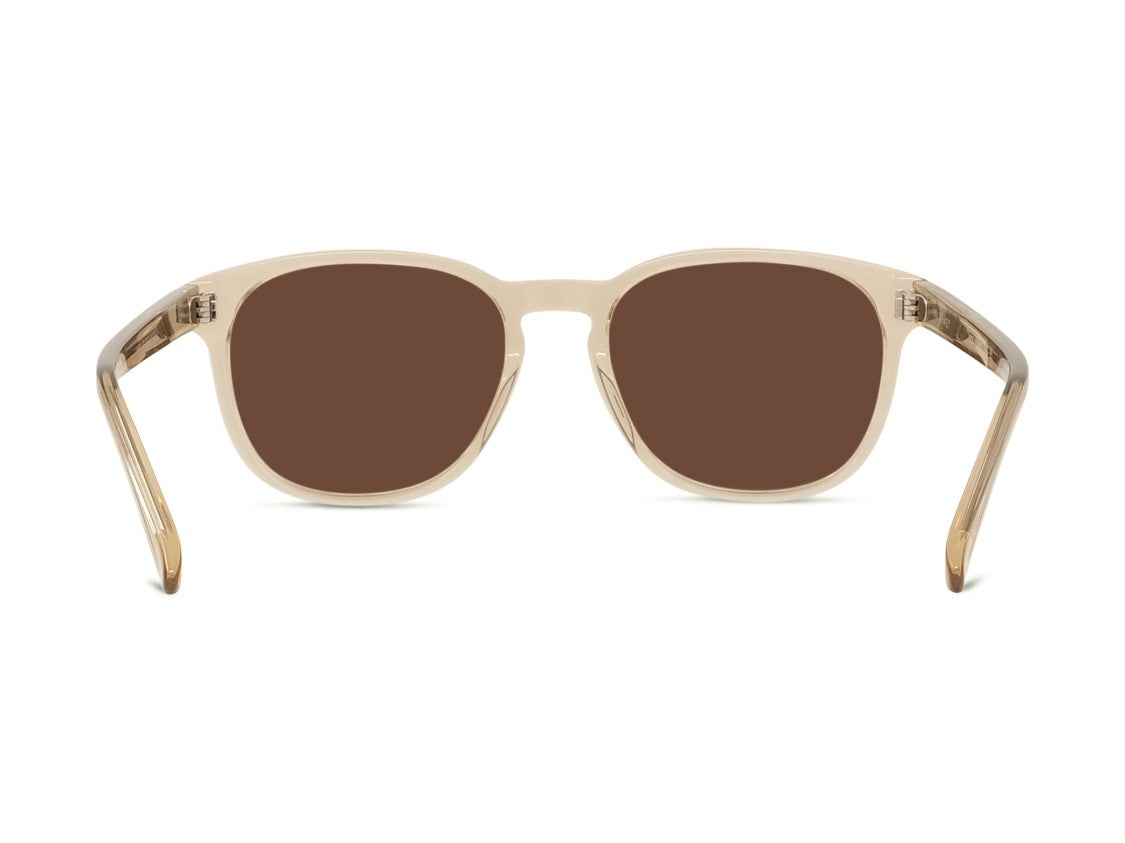 Vuarnet Brown Vu40011i Translucent Round Acetate Sunglasses