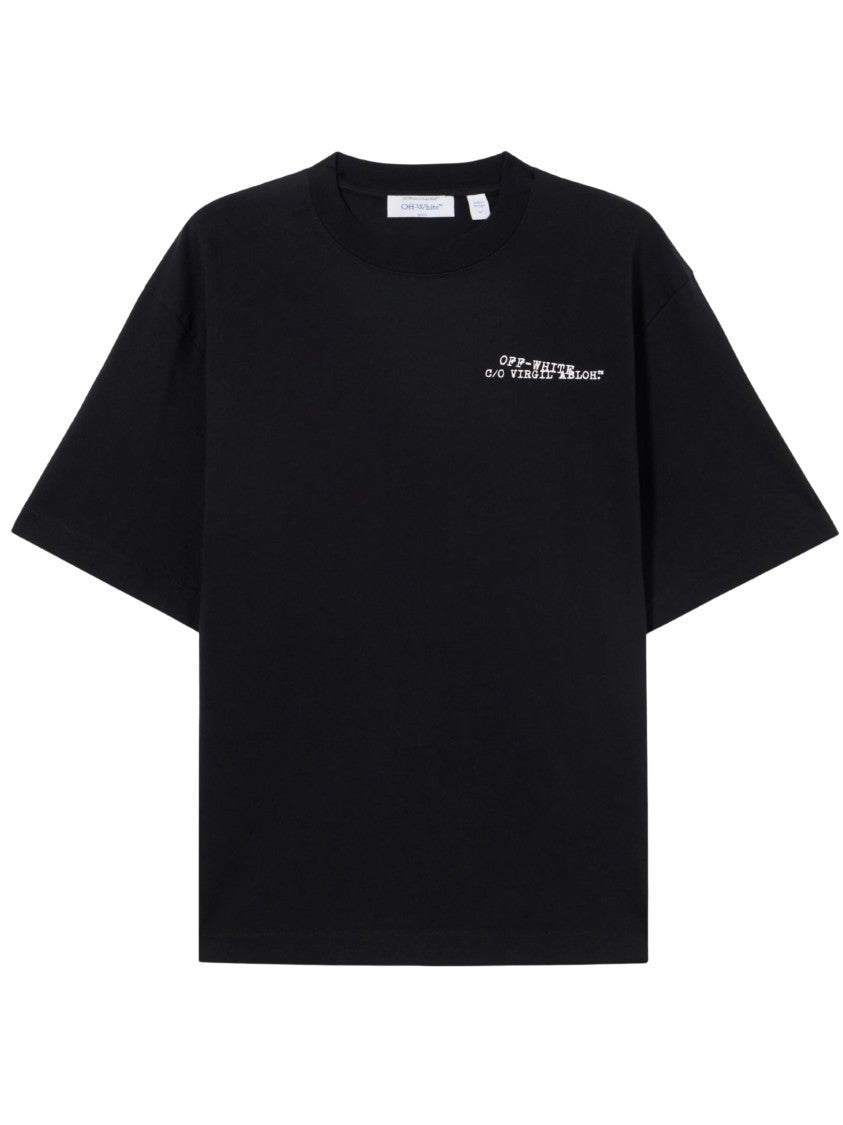 Off-White Black Relaxed Fit Arrow T-Shirt