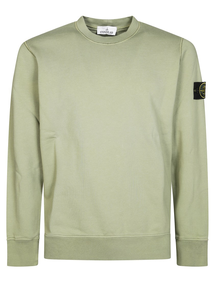 Stone Island Minimalist Crew Neck Sweatshirt