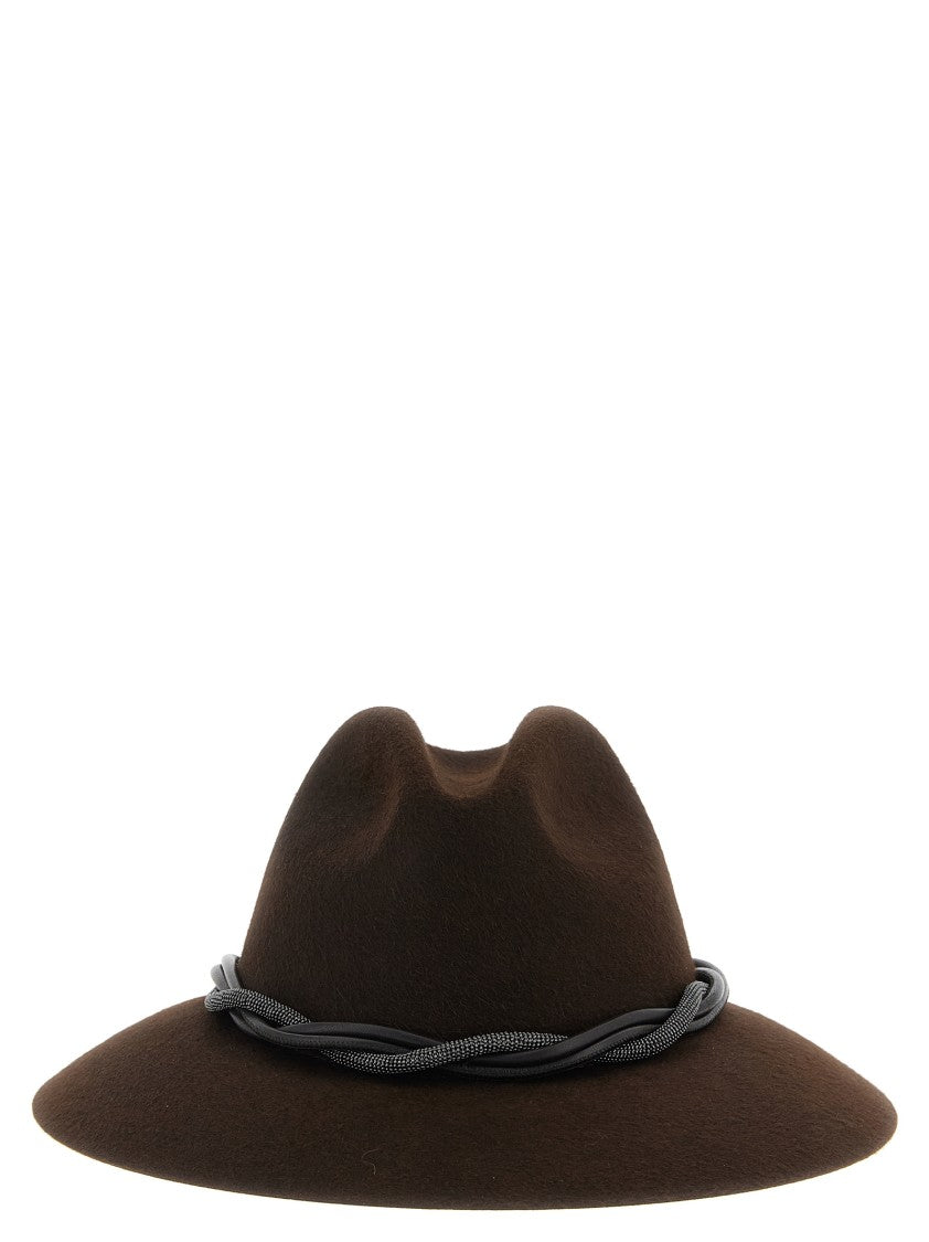 Brunello Cucinelli Fedora' Monile's Hat