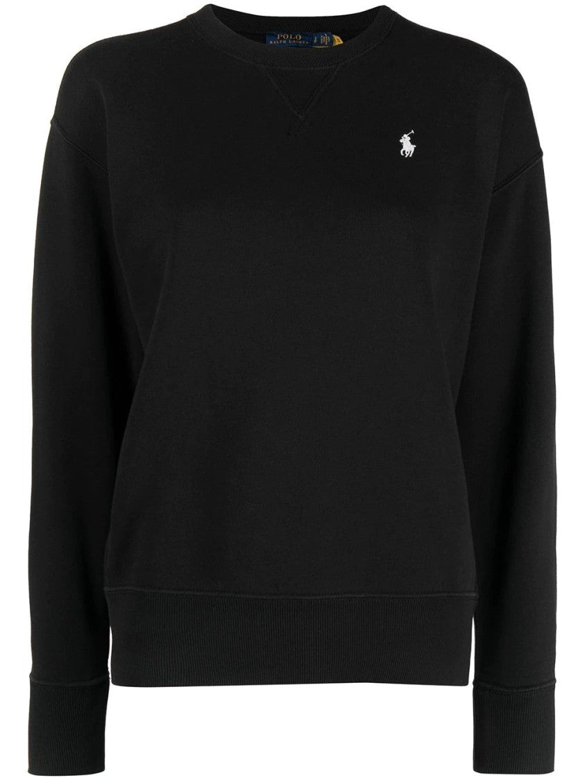 Polo Ralph Lauren Classic Crew Neck Black Sweater