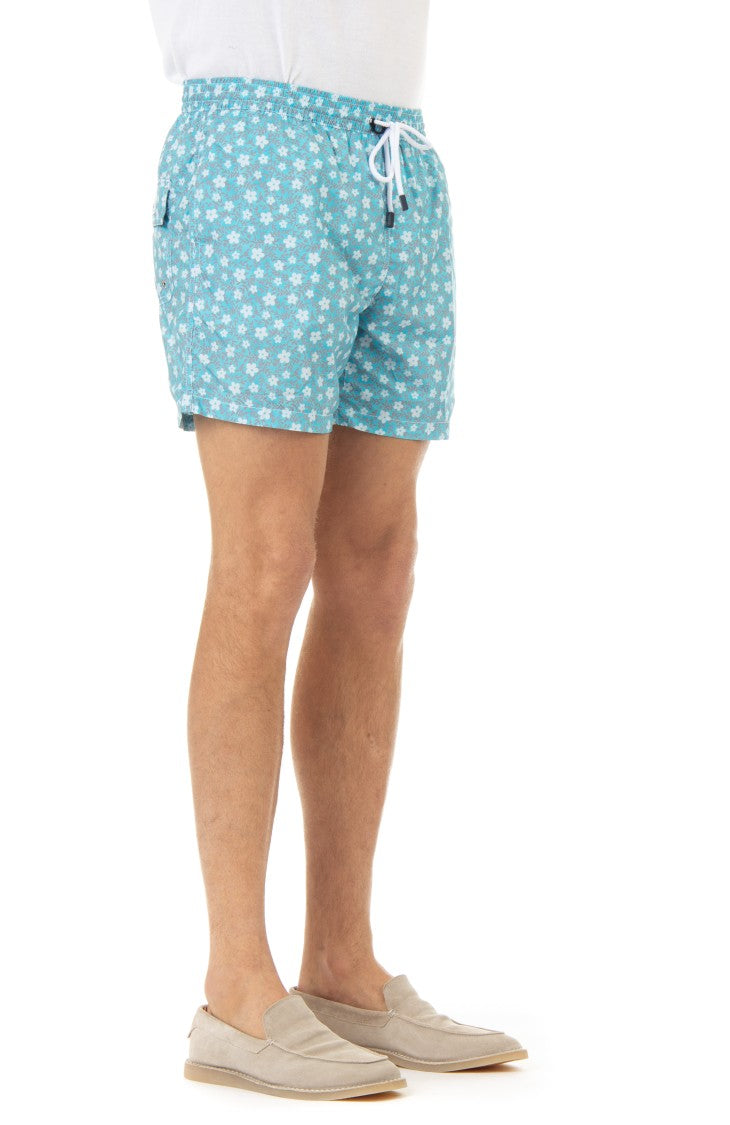Barba Superlight Floral Print Swimwear