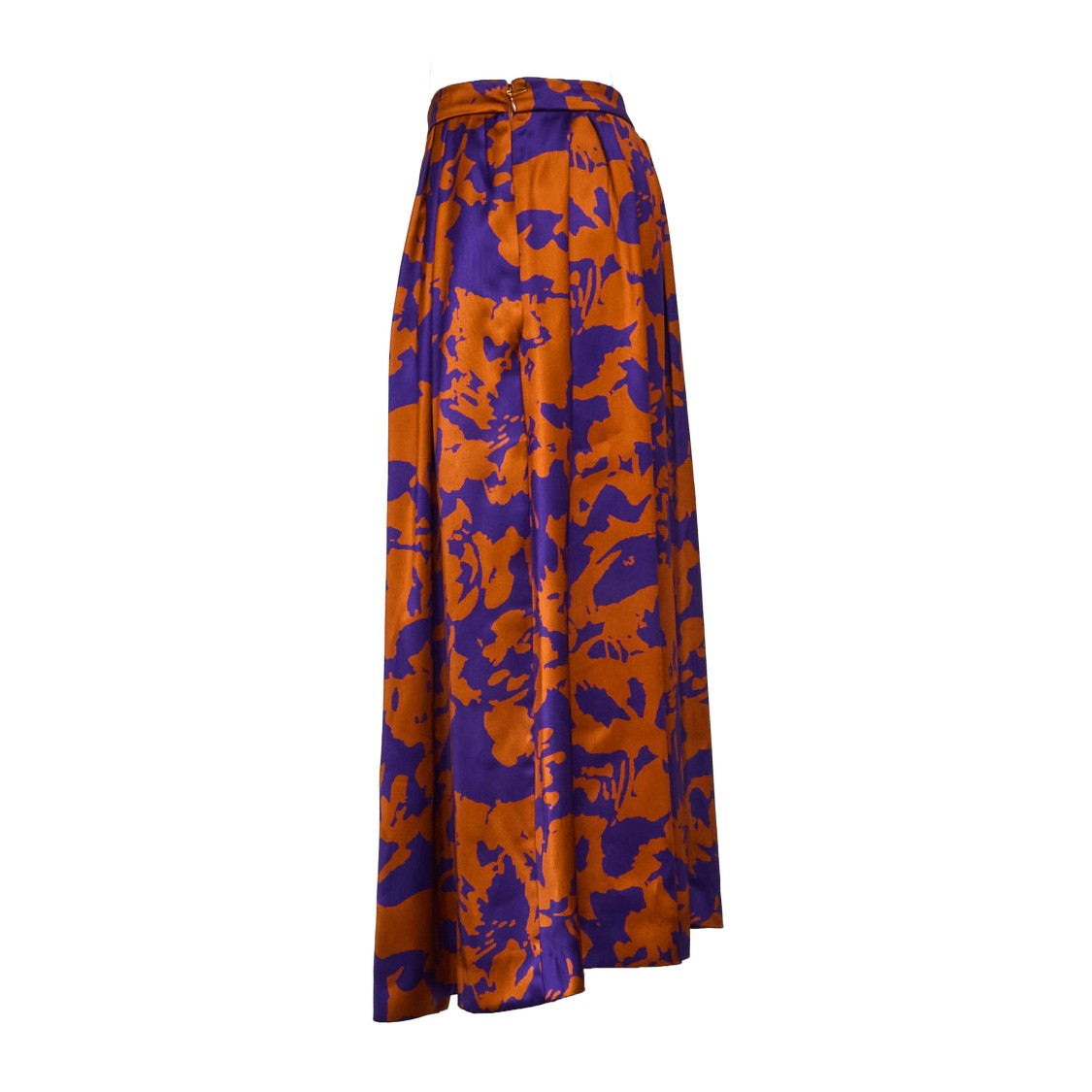 Dries Van Noten Soni Abstract Floral Print Maxi Skirt