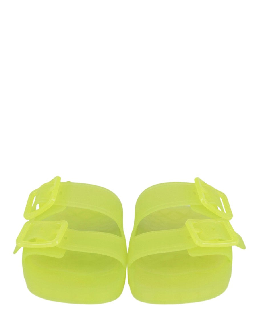 Balenciaga Dual-Strap Platform Sandals With Buckle Detail