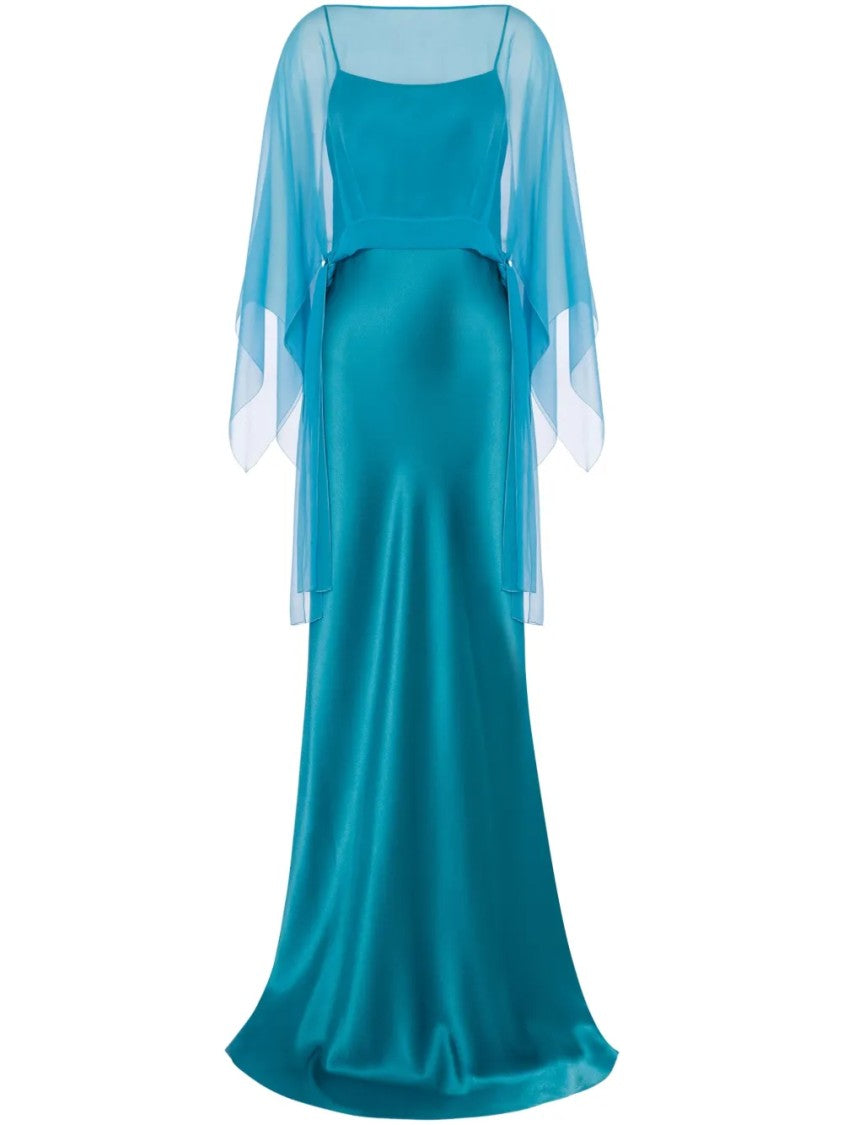 Alberta Ferretti Flowing Dress With Refined Feminine Silhouette