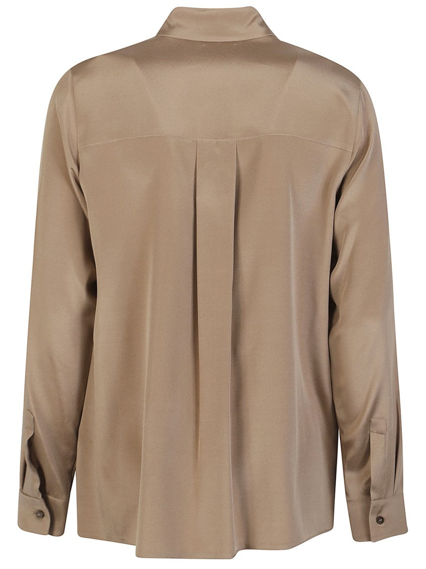 Max Mara Avion Long Sleeve Silk Shirt