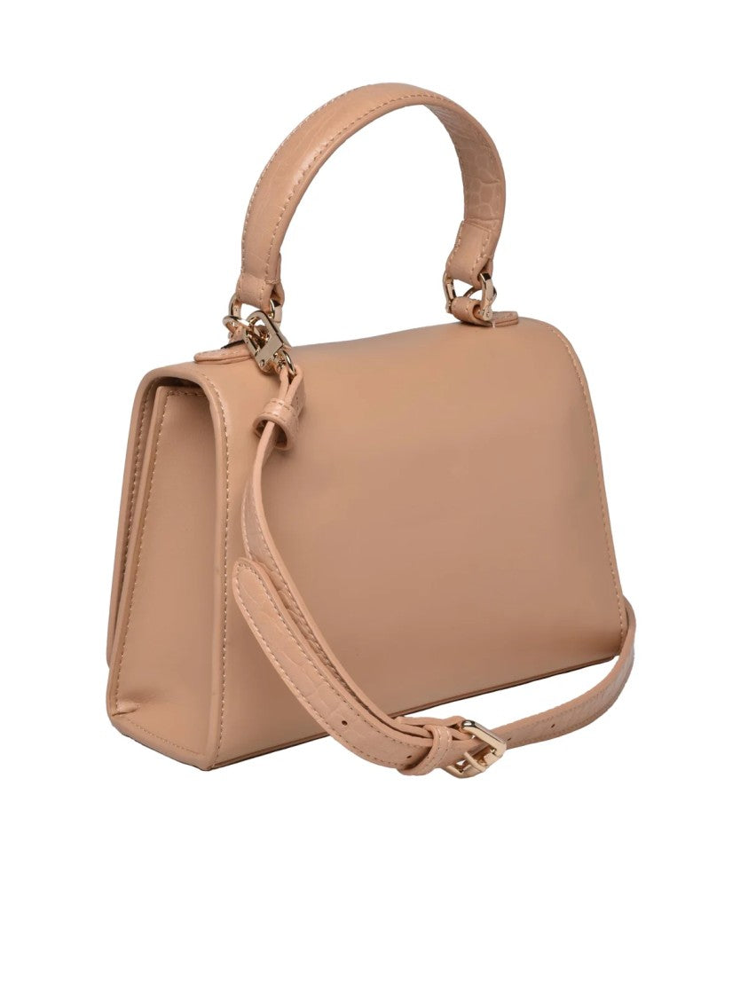 Love Moschino Structured Shoulder Bag With Bold 'Love' Logo