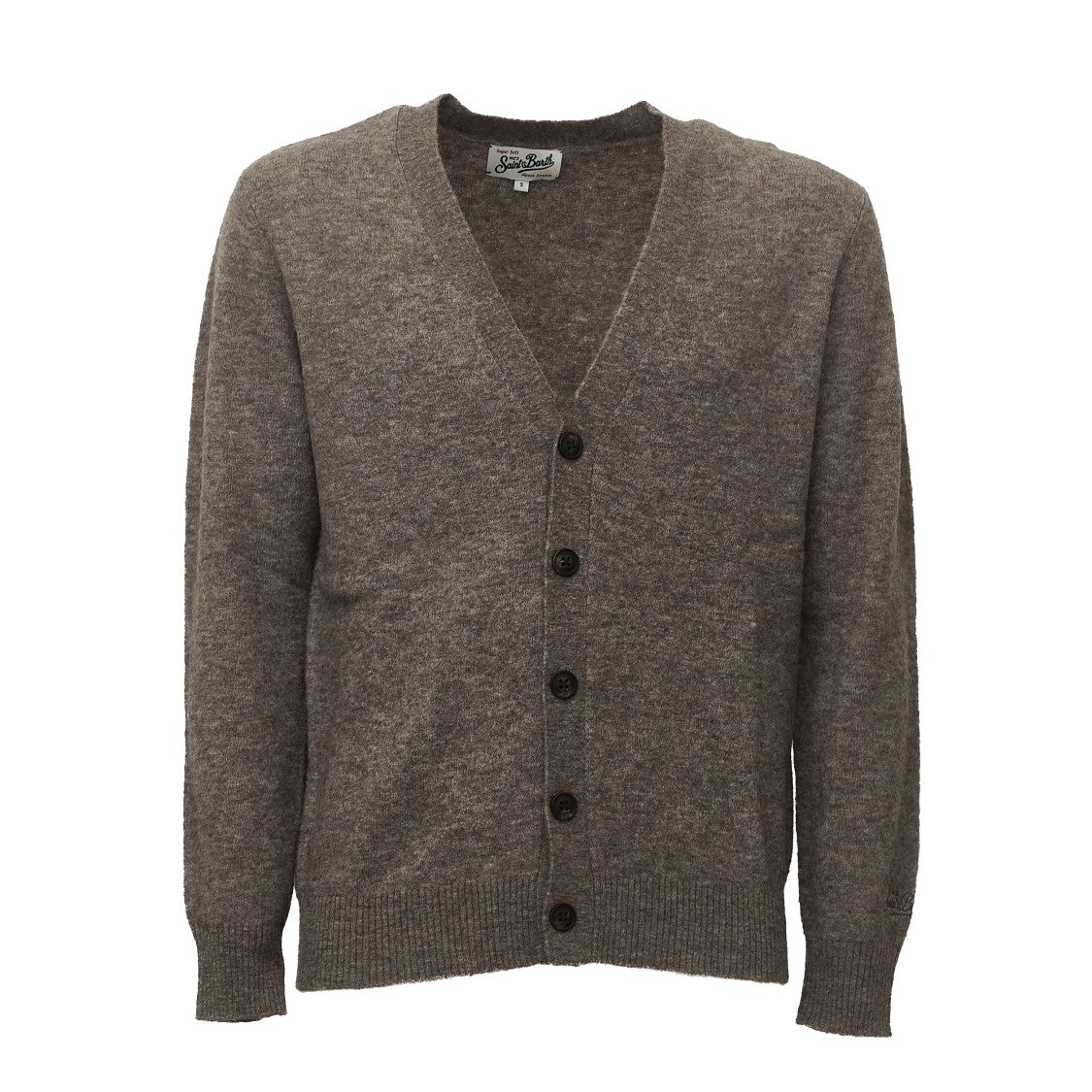 Mc2 Saint Barth Herrison Stretch Alpaca Cardigan