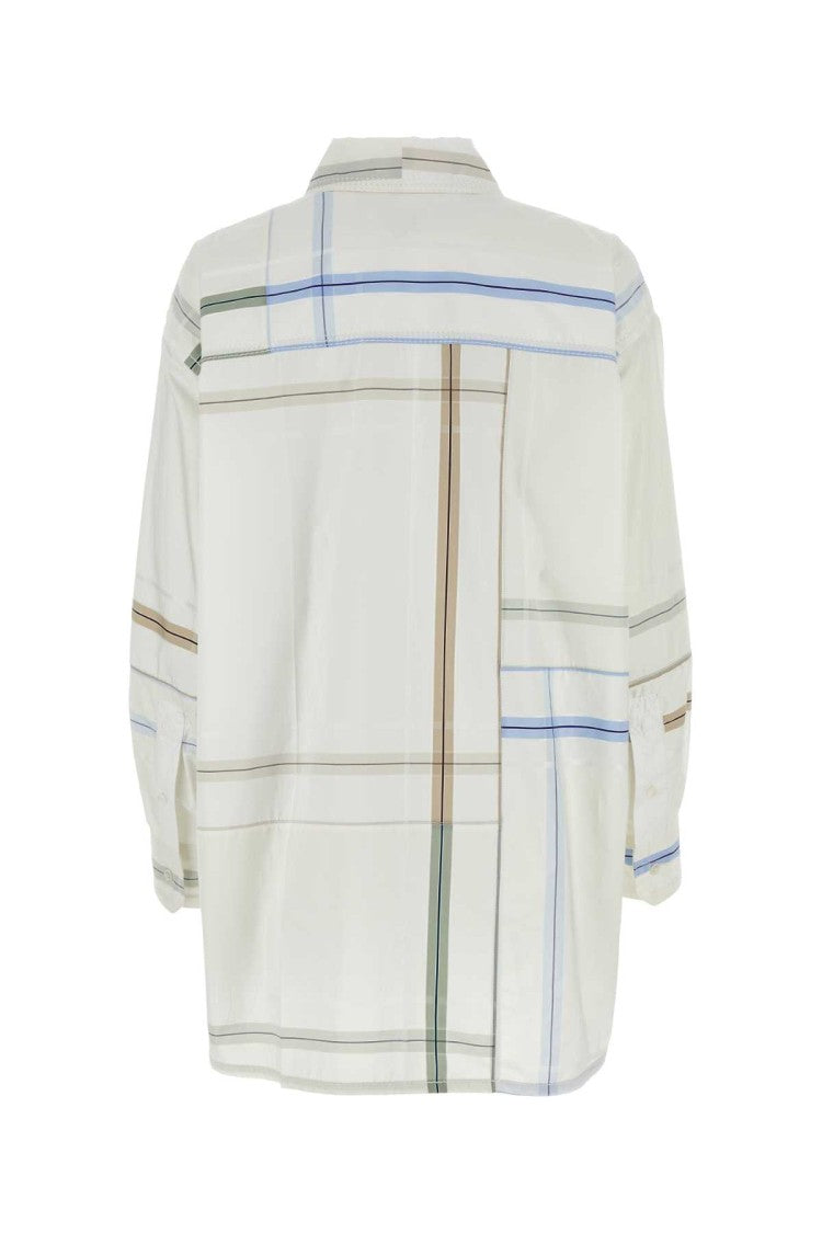 Bottega Veneta Embroidered Poplin Shirt