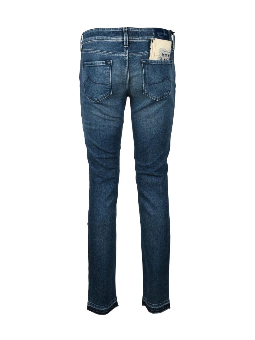 Jacob Cohen Blue Stretch Denim Jeans