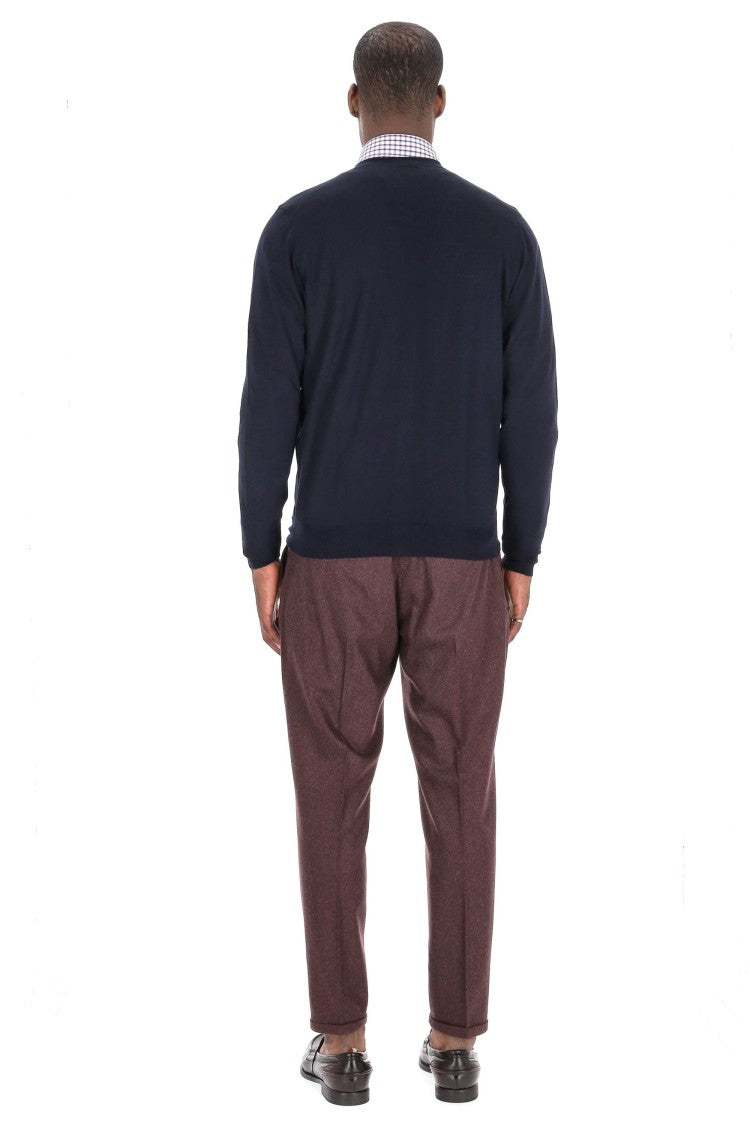 Drumohr Extrafine Super 140’S Wool Cardigan